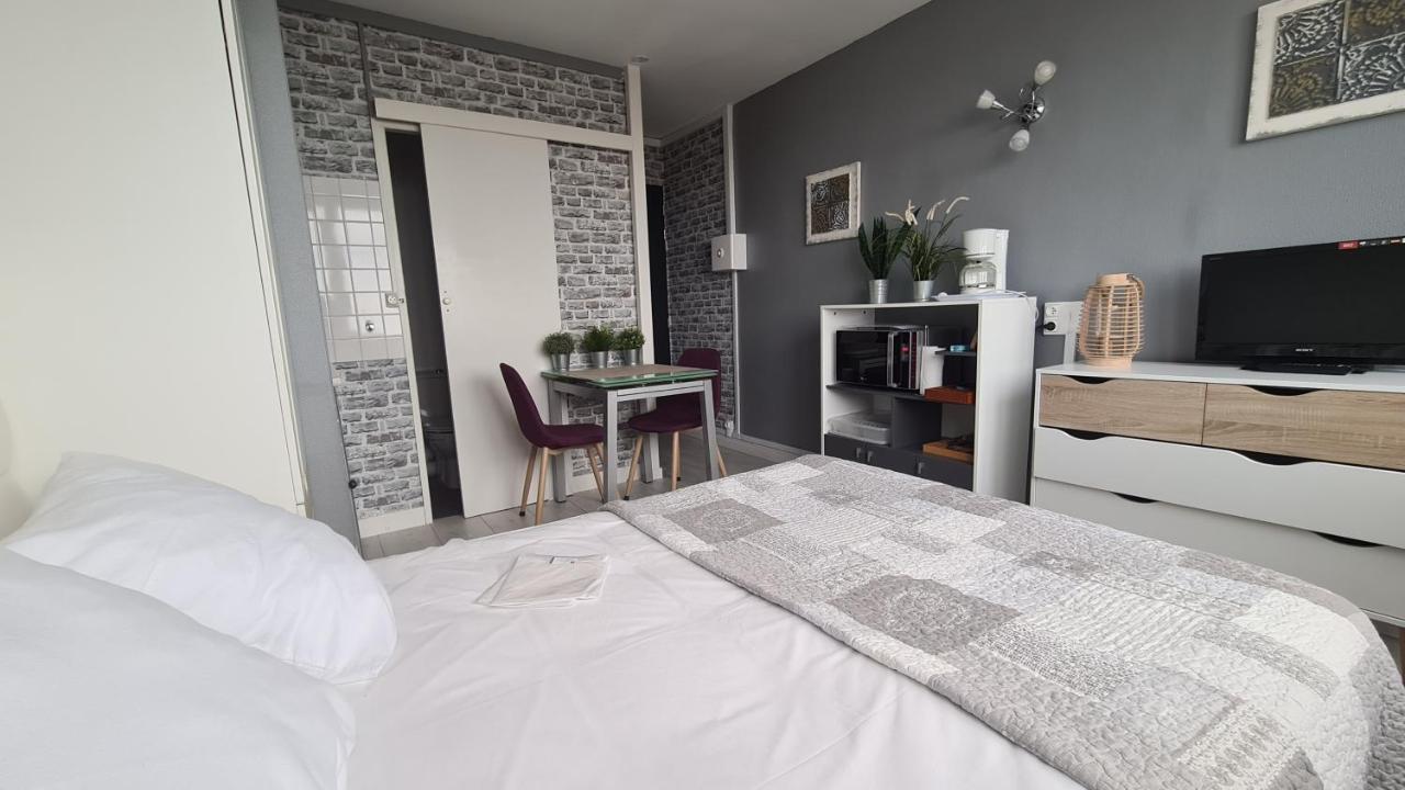 Le Tréport Residence Du Bord De Mer 9 Appartements Avec Une Vraie Vue Mer מראה חיצוני תמונה