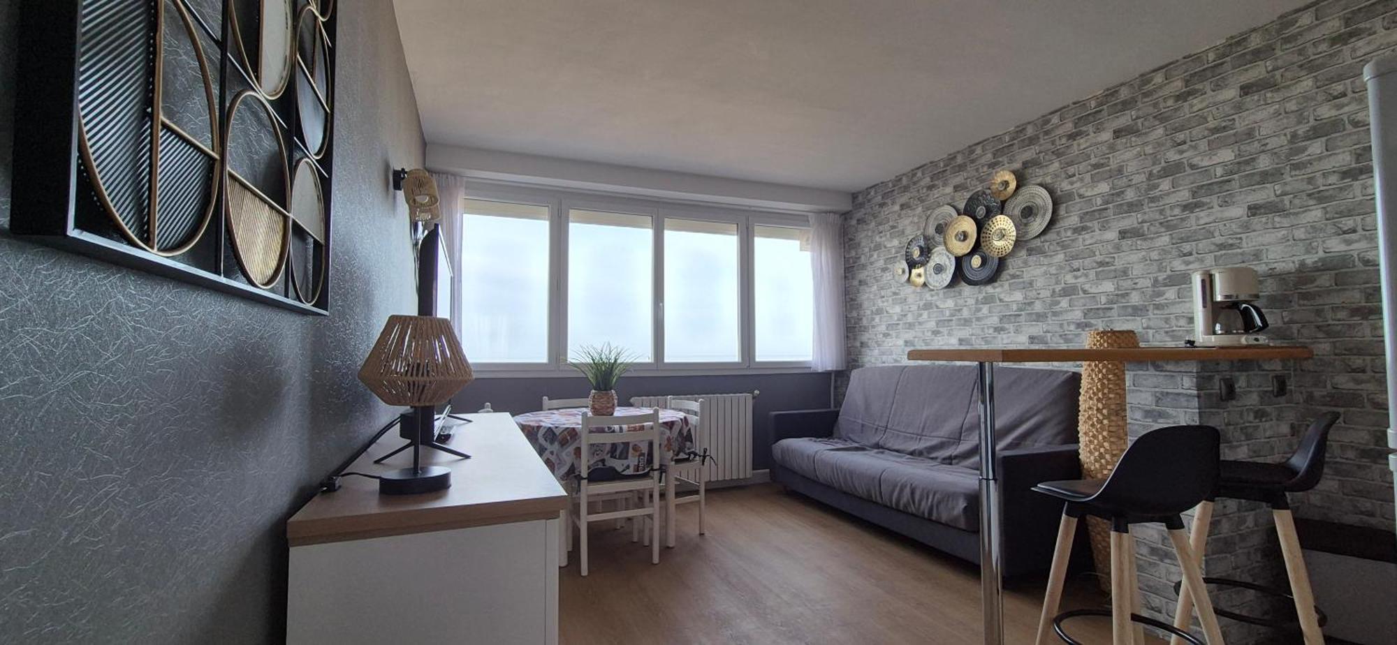 Le Tréport Residence Du Bord De Mer 9 Appartements Avec Une Vraie Vue Mer מראה חיצוני תמונה